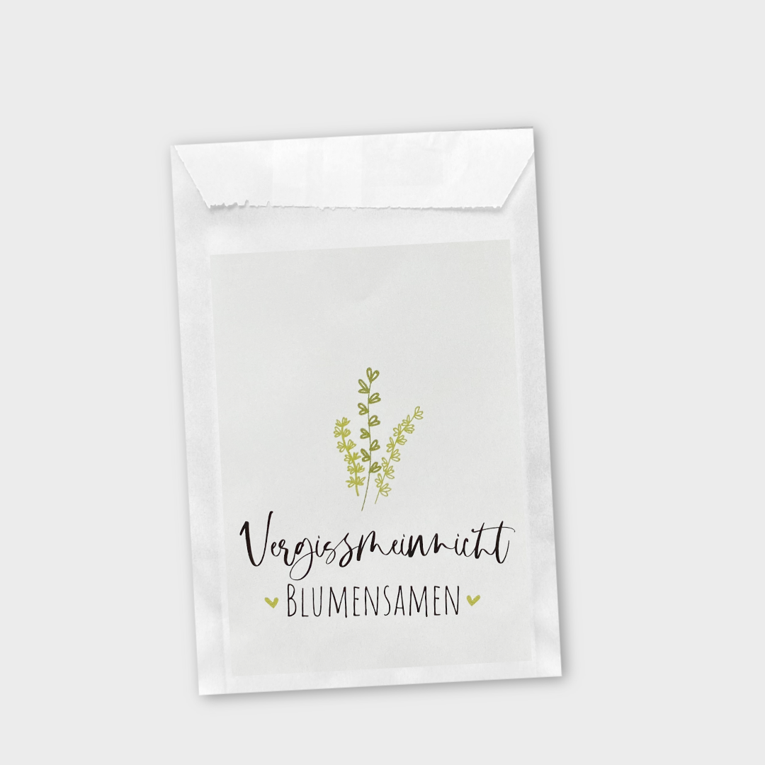 Blumensamen "Vergissmeinnicht“ Trauergeschenk