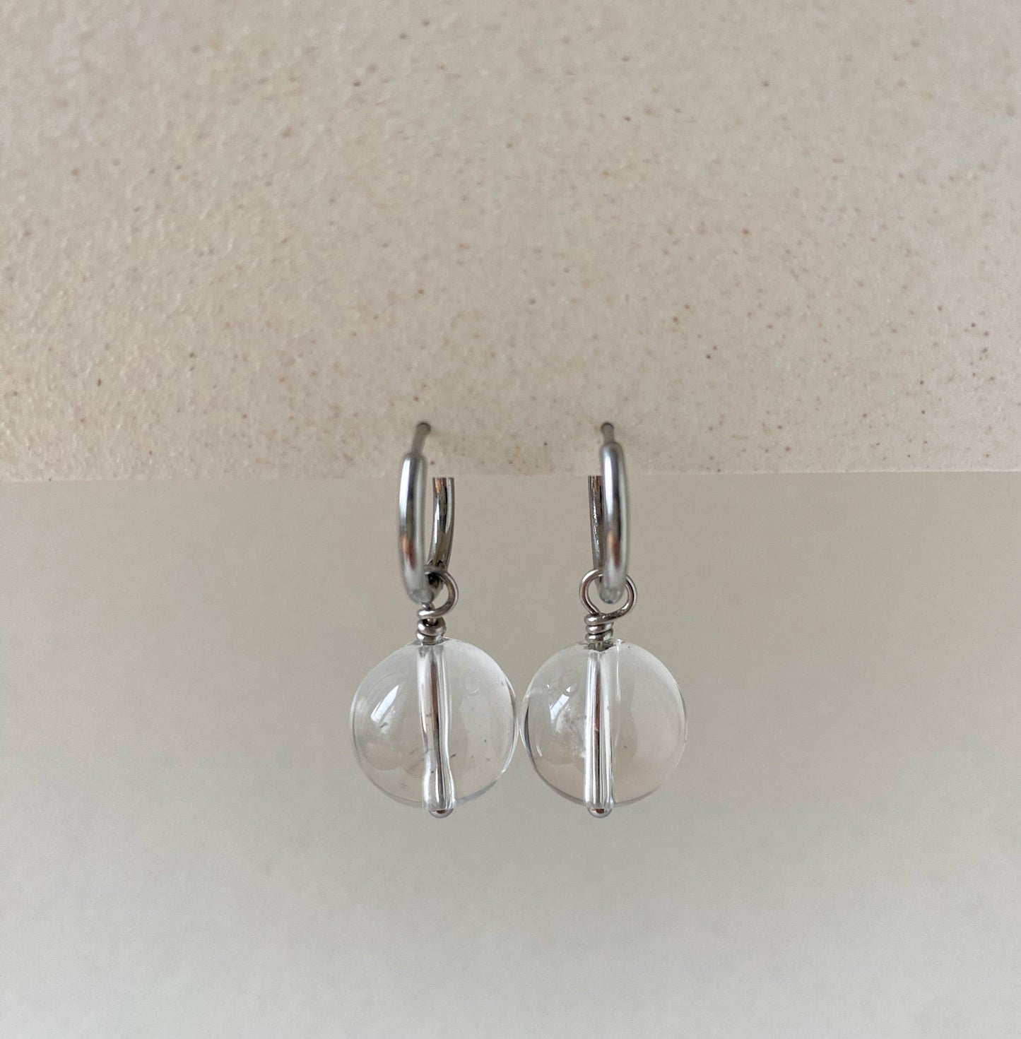 Bergkristall Ohrringe clear mayamond