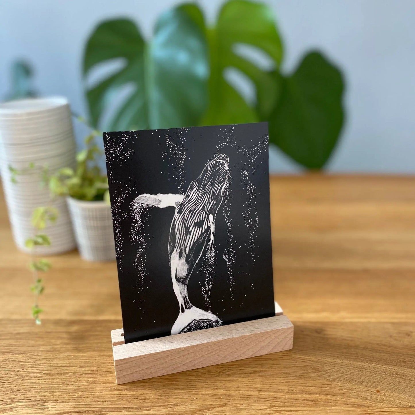Postkarte "Wal" - mayamond