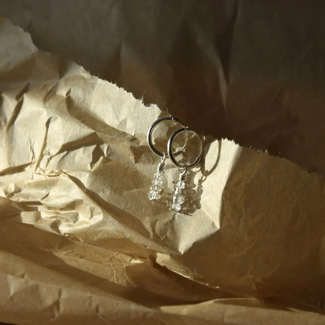 Ohrringe Herkimer 925 Sterling Silber - mayamond