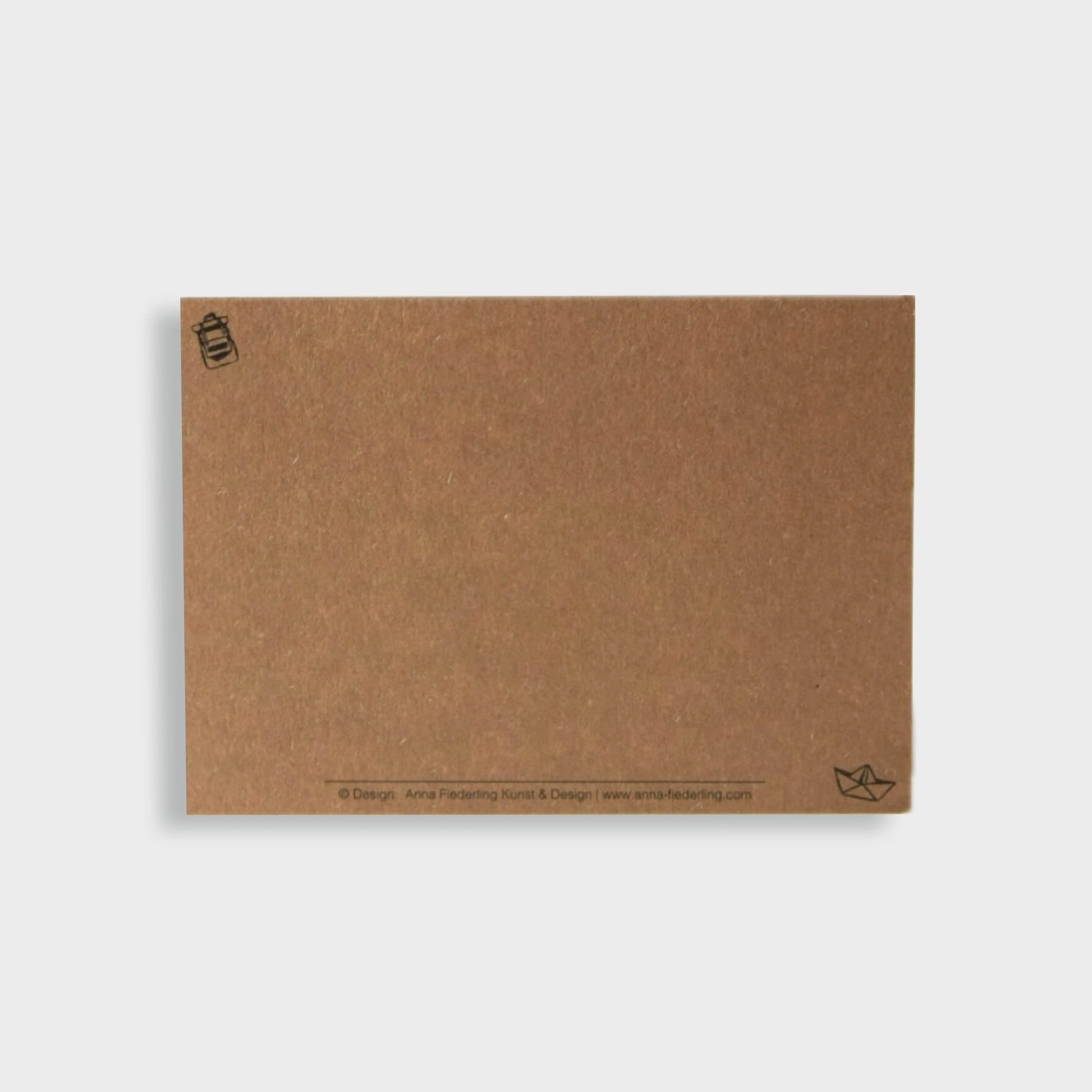 Postkarte Bodensee Kraftpapier - mayamond