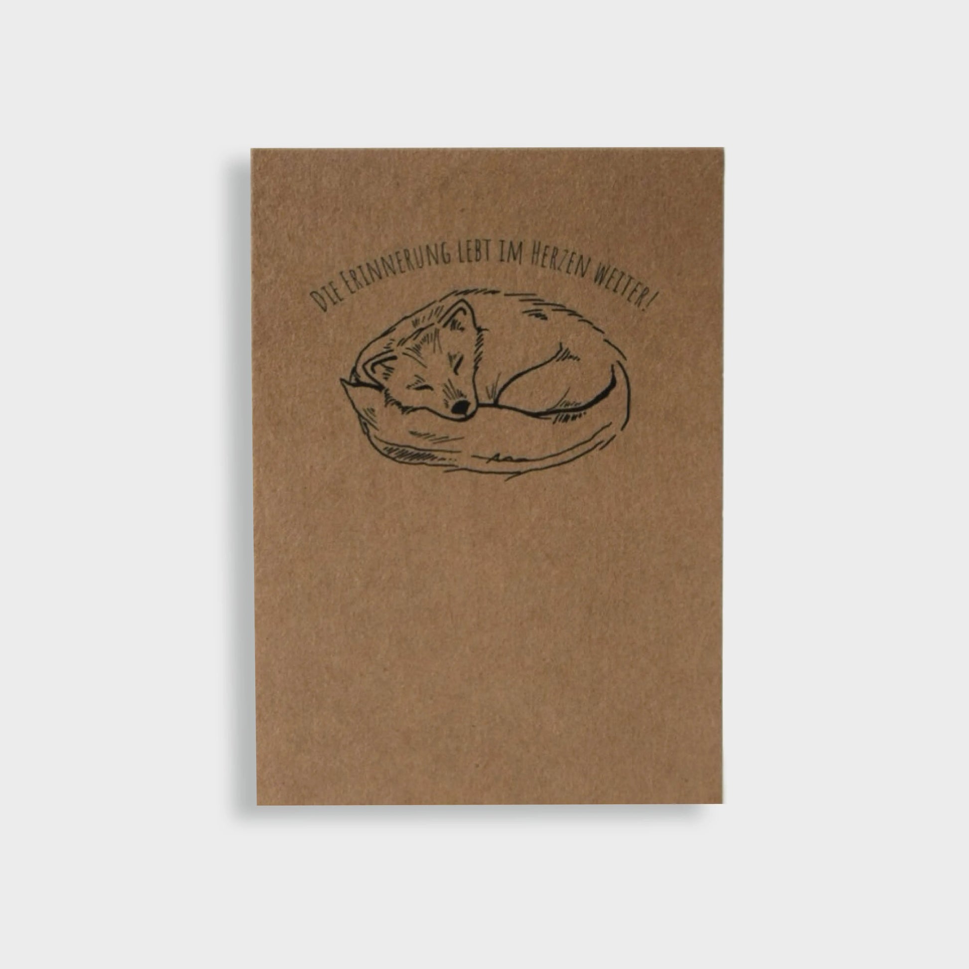 Postkarte "Fuchs Einar" - mayamond