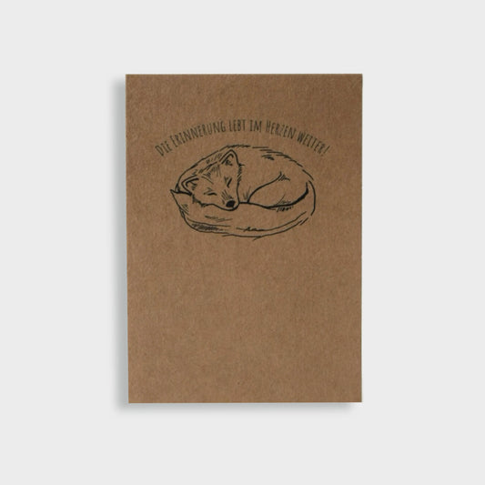 Postkarte "Fuchs Einar" - mayamond