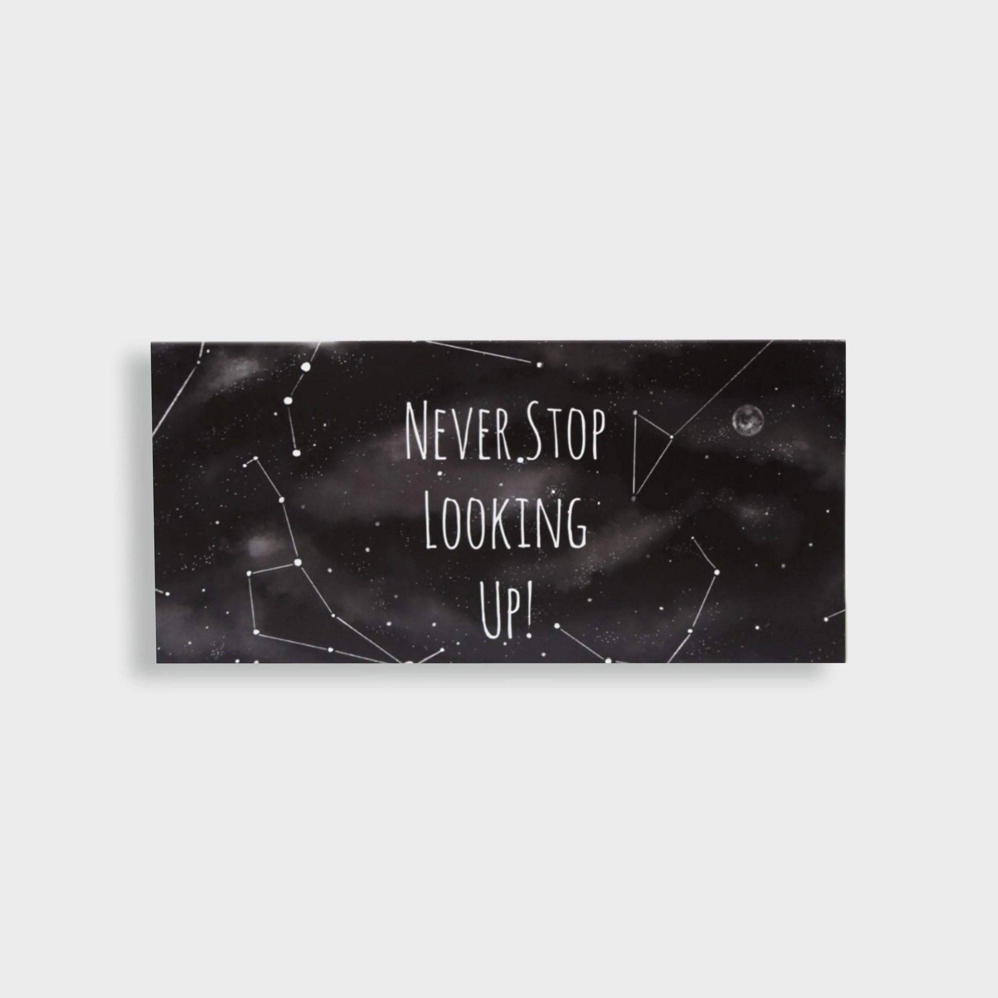 Postkarte "Never stop looking up" Mein Shop