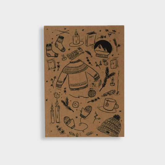 Postkarte "Winterzauber" - mayamond