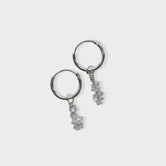 Ohrringe Herkimer 925 Sterling Silber - mayamond