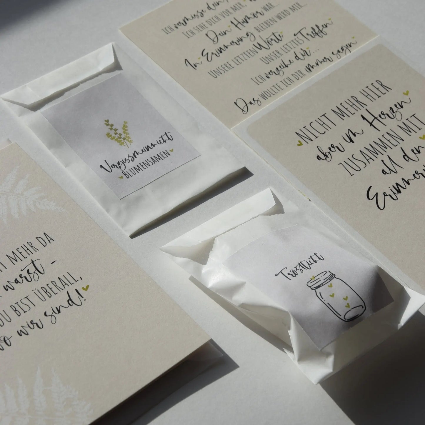 Trauergeschenk Set "im Herzen" Mein Shop