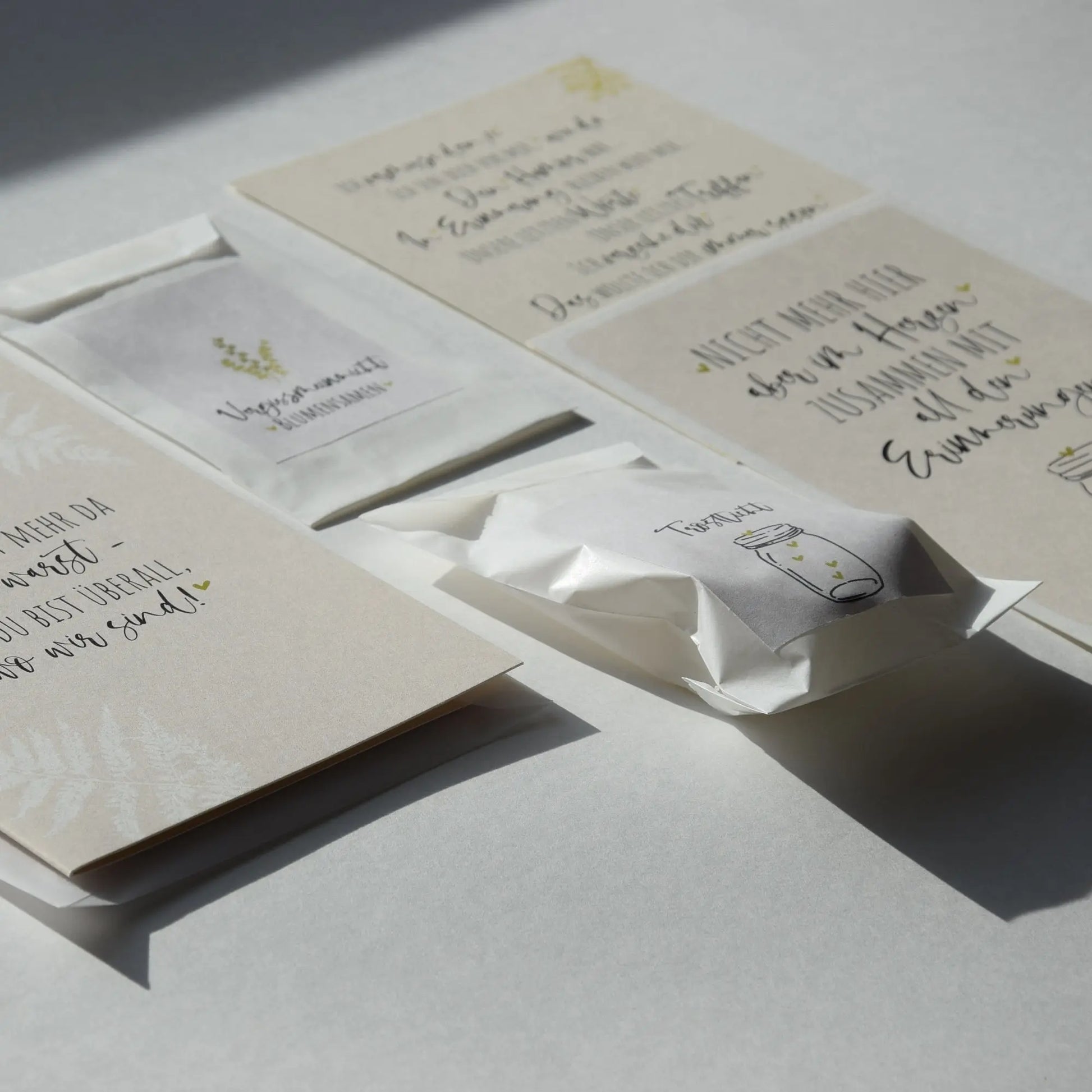 Trauergeschenk Set "im Herzen" Mein Shop