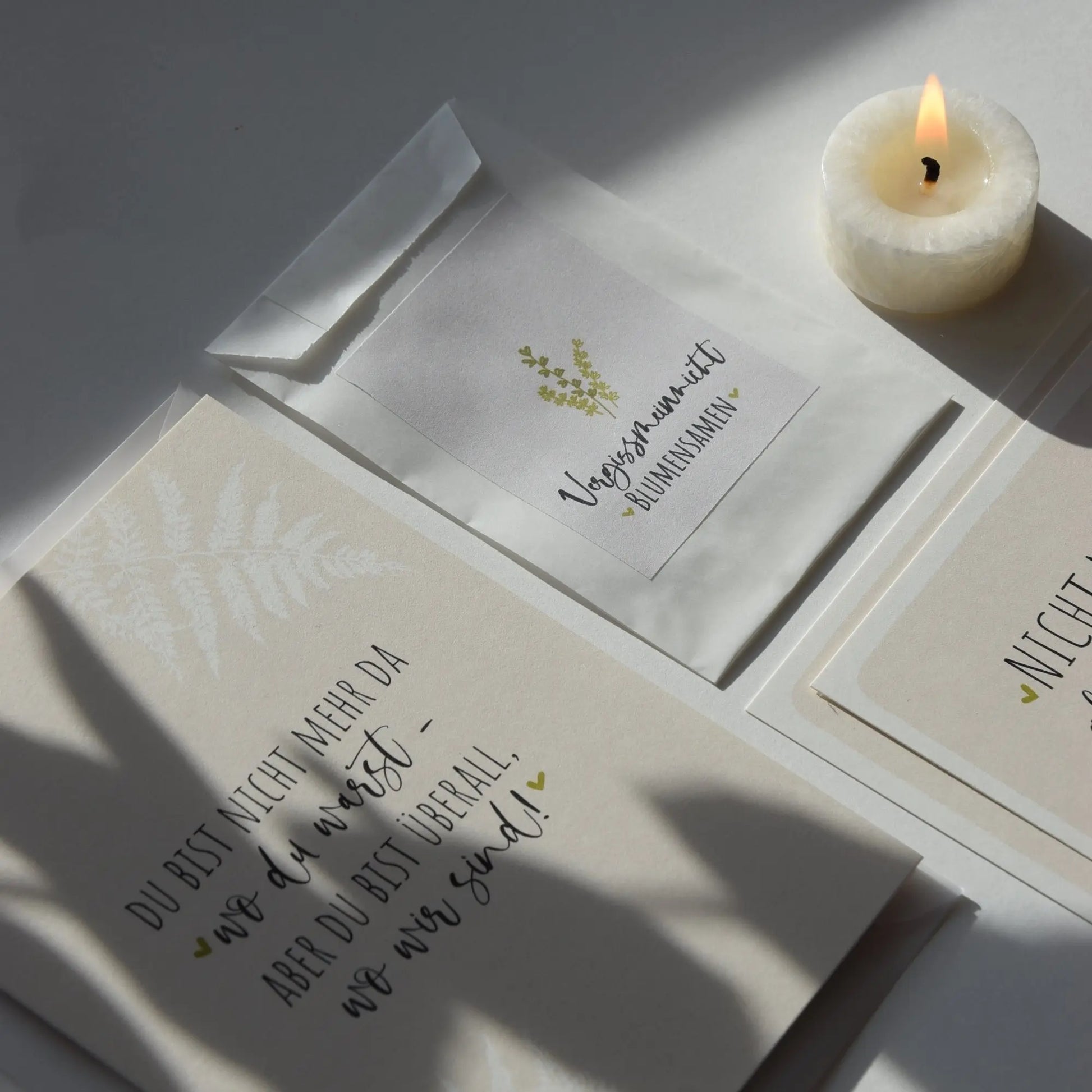 Trauergeschenk Set "im Herzen" Mein Shop