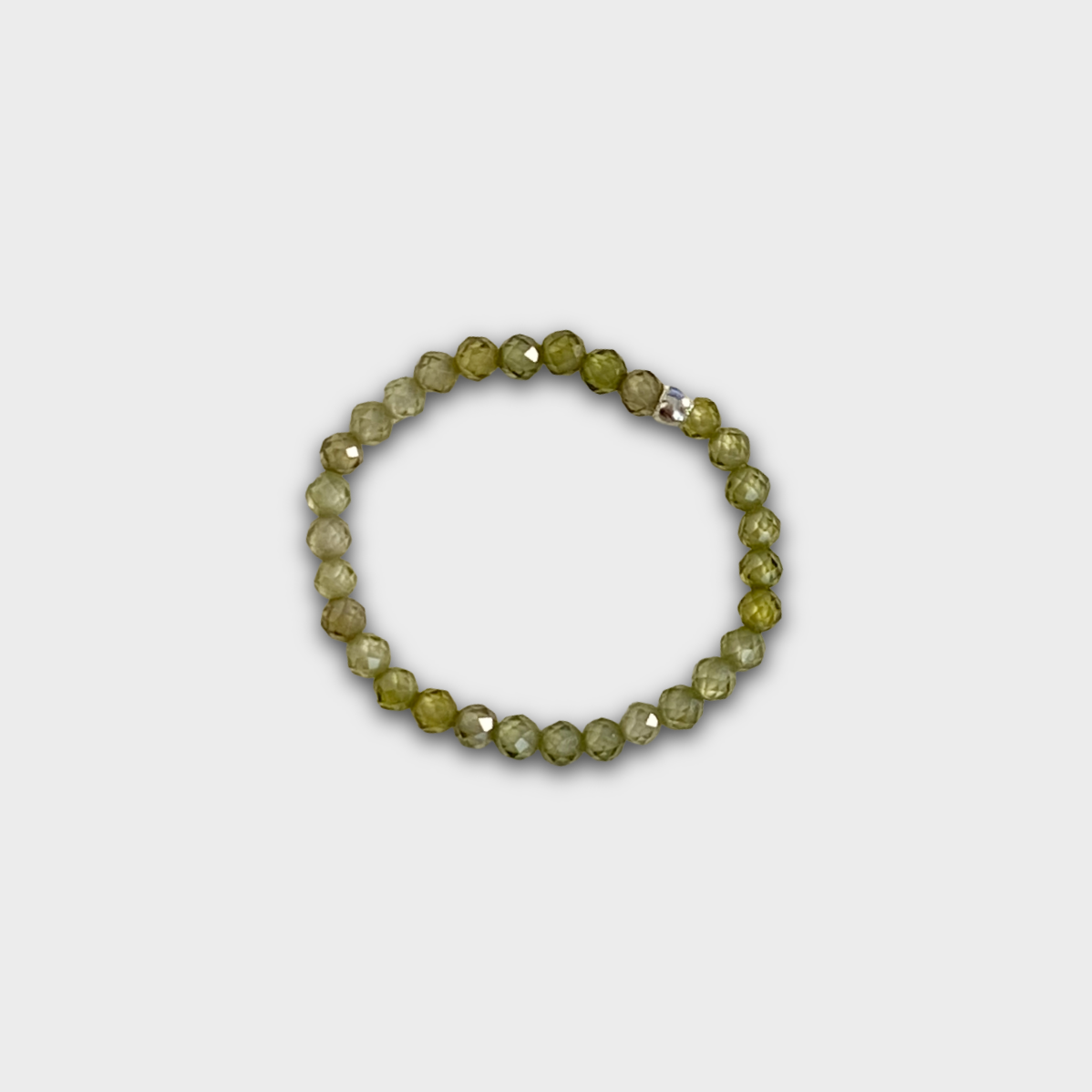 Edelstein Perlenring