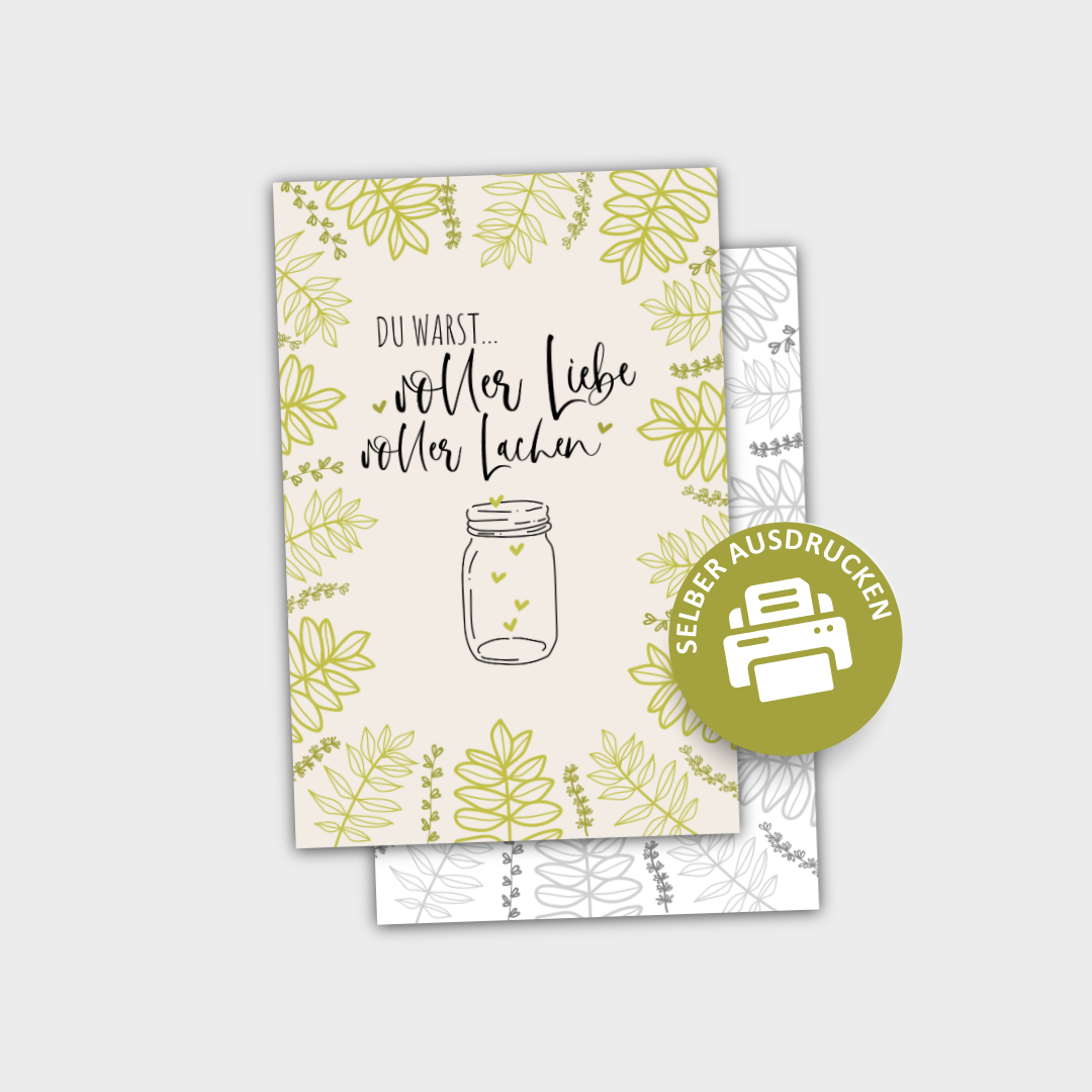 Digitales Erinnerungsbuch – 25 Fragen