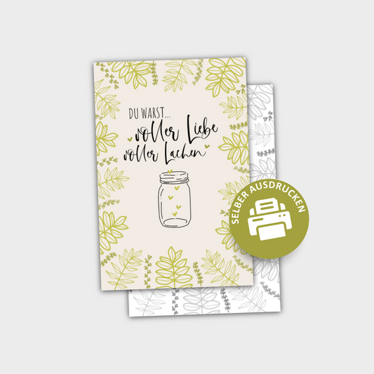 Digitales Erinnerungsbuch – 25 Fragen