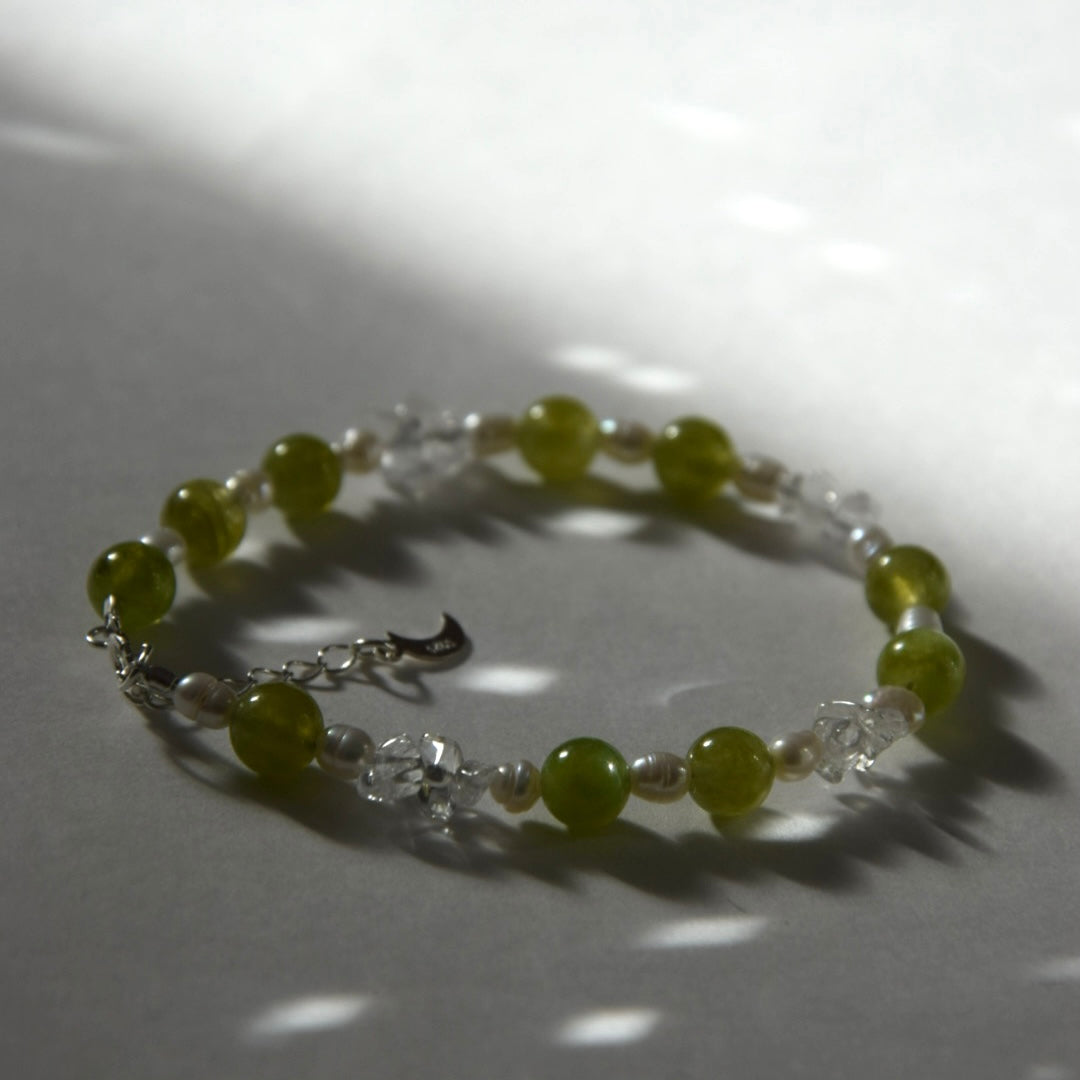 Armband Süßwasserperlen Jade Mein Shop