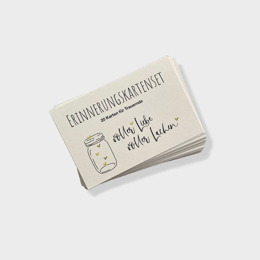 Erinnerungskartenset Mein Shop