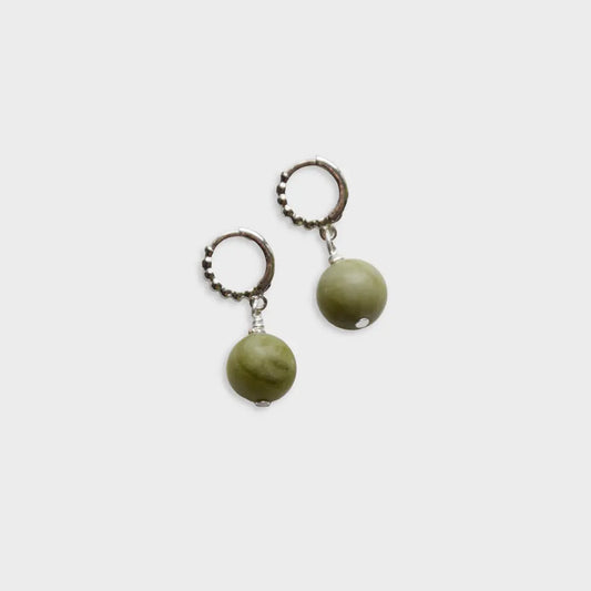 Ohrringe Jade "matcha" Mein Shop