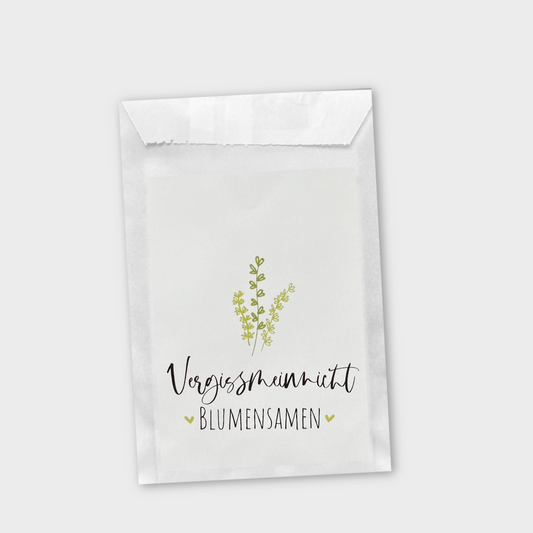 Blumensamen "Vergissmeinnicht“ Trauergeschenk