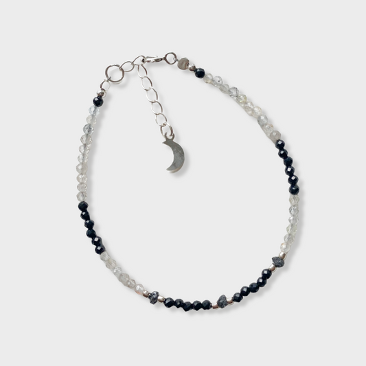 Armband Onyx, Topas & Diamant Mein Shop