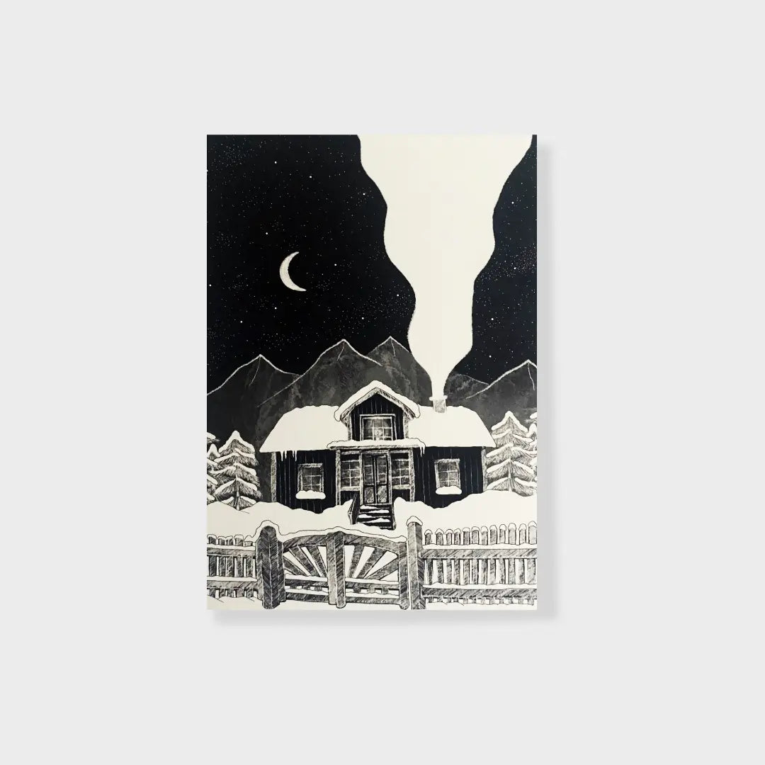Postkarte Schwedenhaus - mayamond