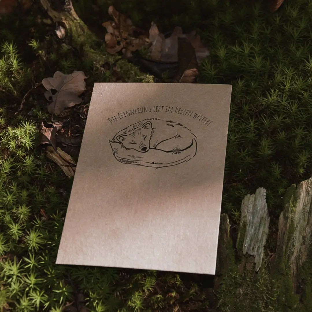 Postkarte "Fuchs Einar" - mayamond