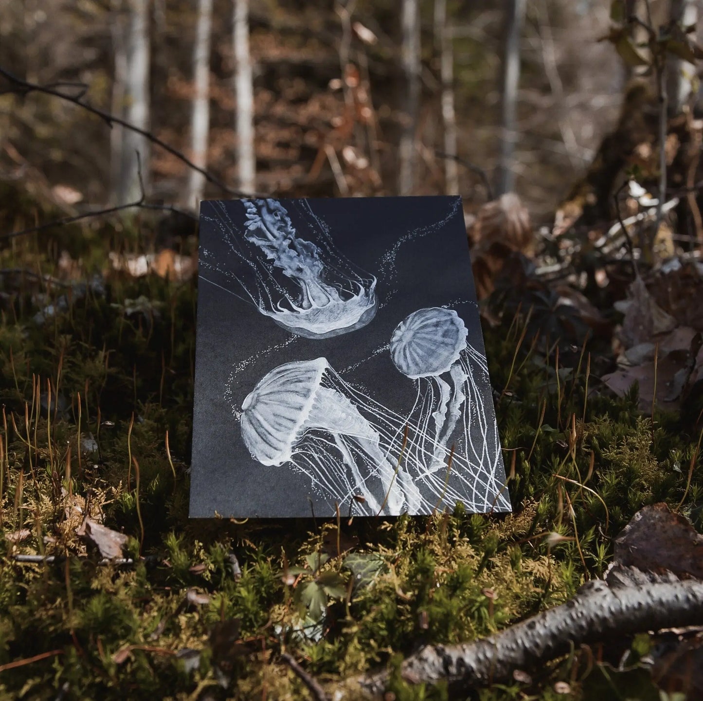 Postkarte "Quallen" - mayamond
