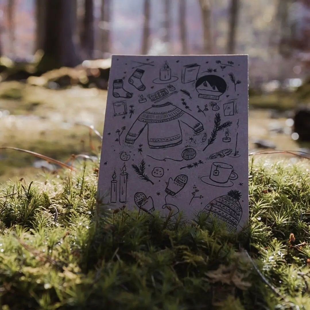 Postkarte "Winterzauber" - mayamond