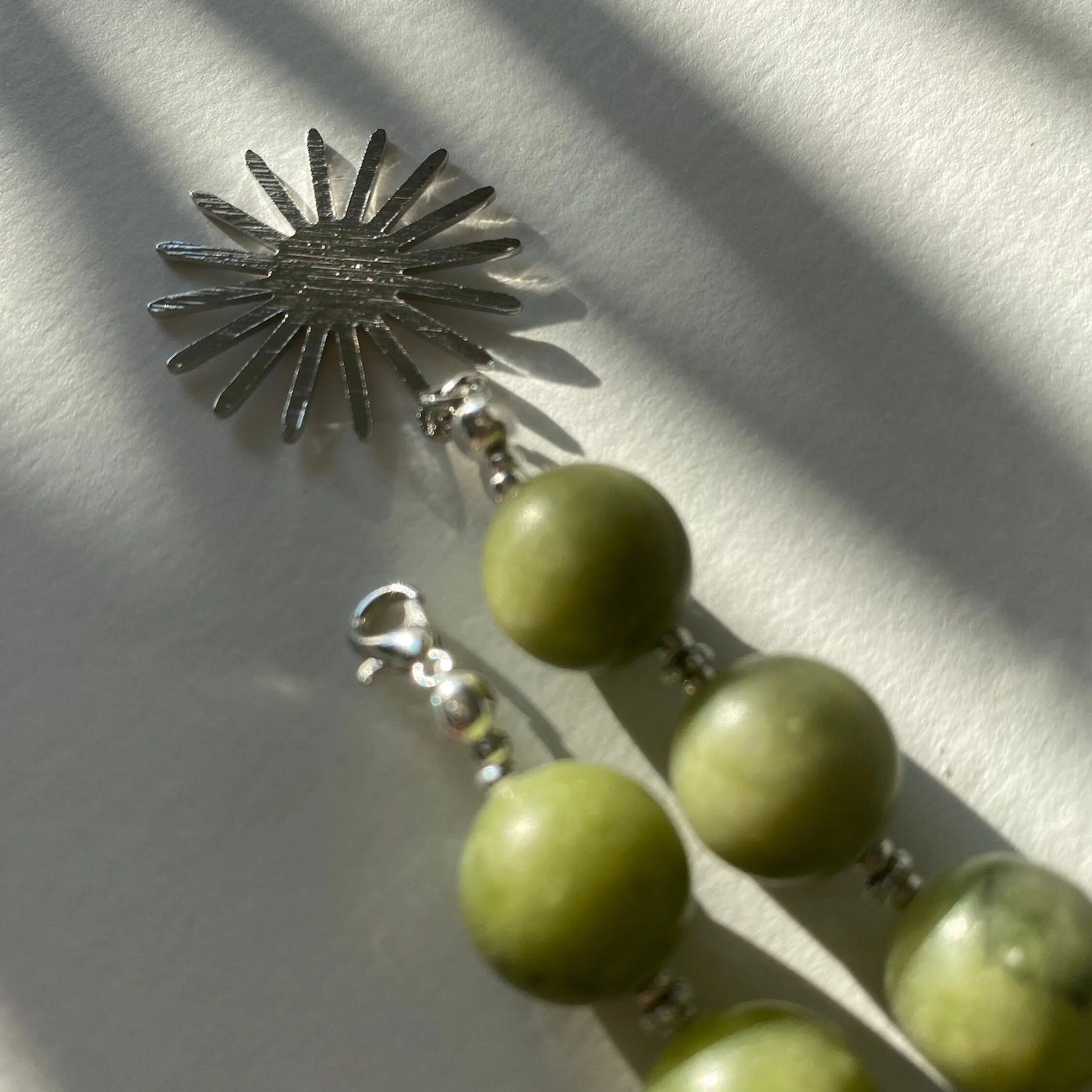 Halskette Jade „Soleil“ Mein Shop