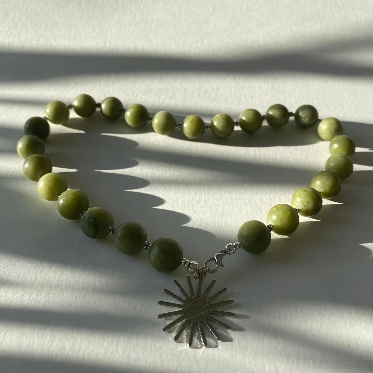 Halskette Jade „Soleil“ Mein Shop