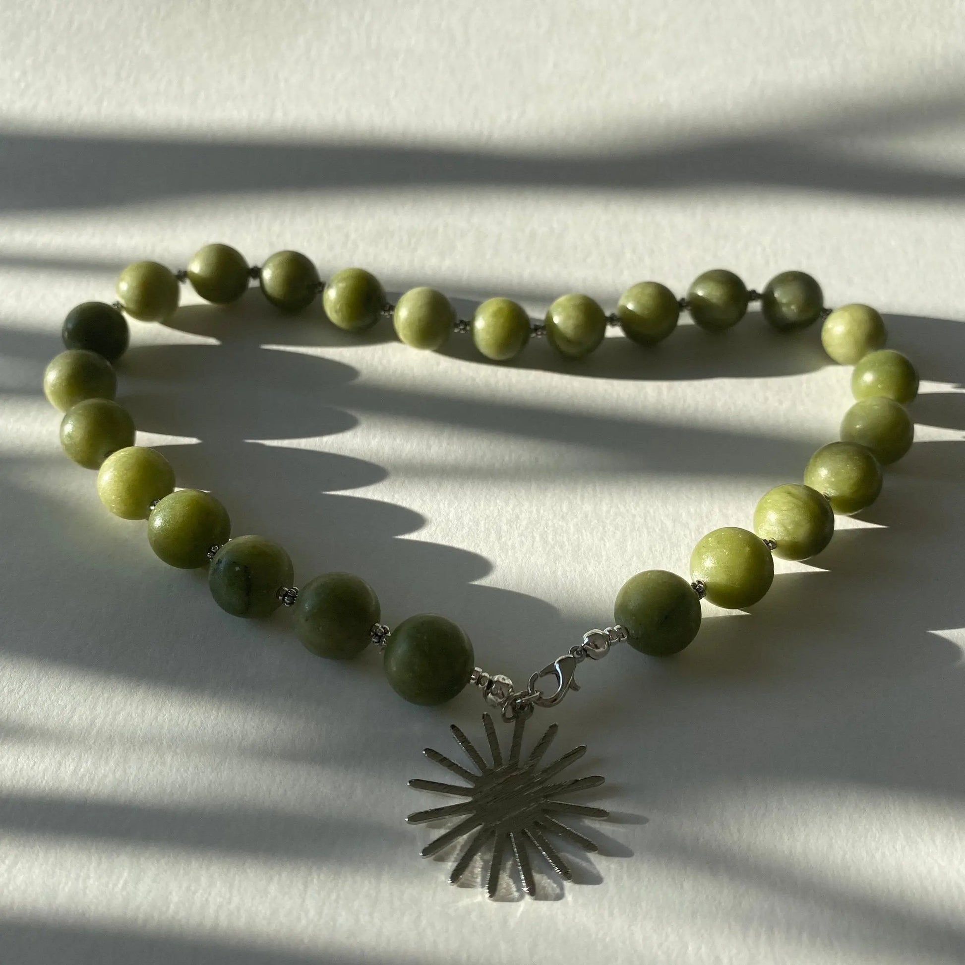 Halskette Jade „Soleil“ Mein Shop
